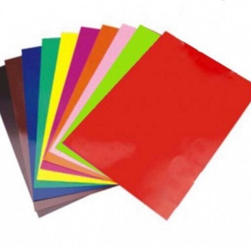 Pack of 20 sheets of A4 colored paper کاغذ A4 رنگی
