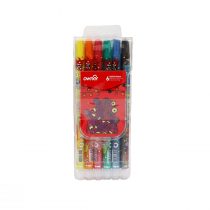 ست 6 رنگ مداد شمعي اونر - 533806