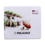 مداد رنگي 24 رنگ آرتيست فلزي - Picasso