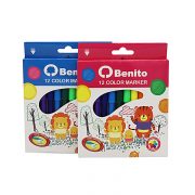 ماژيک 12 رنگ Benito