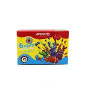 ست 6 رنگ گواش آريا - 4027 ست 6 رنگ گواش آريا - 4027