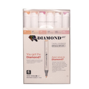 ماژیک راندو دیاموند رنگ پوست