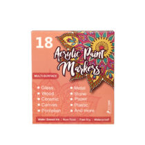 ماژیک اکریلیک 18 رنگ مولتی سورفیس