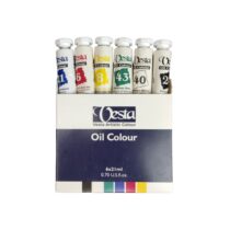 رنگ روغن 6 رنگ 21 میل وستا