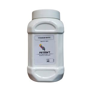 Precise Art White Acrylic Paint رنگ اکریلیک سفید یک کیلویی پرسیس آرت