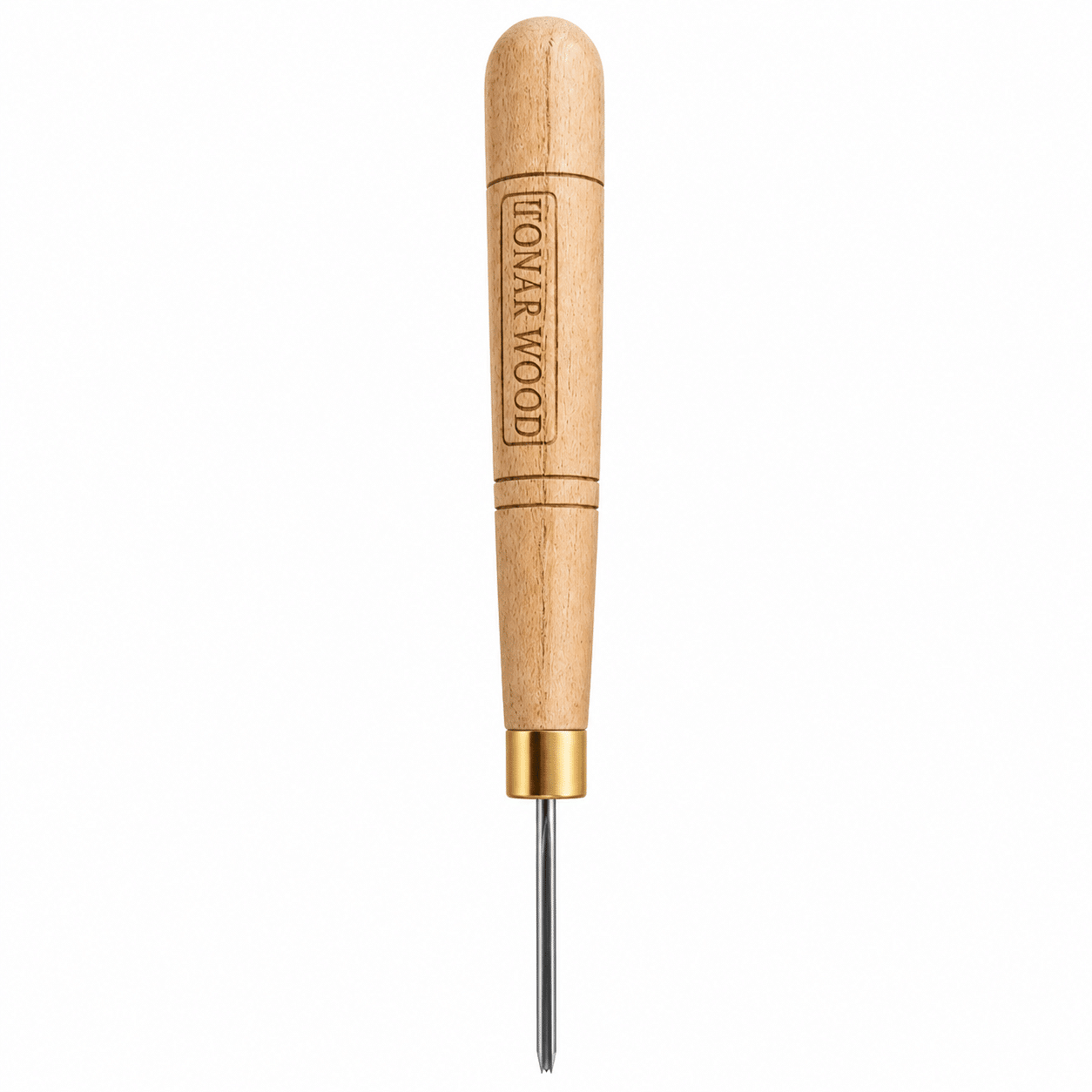 Wooden-Handled Chisel 1 Handmade 2mm gouge