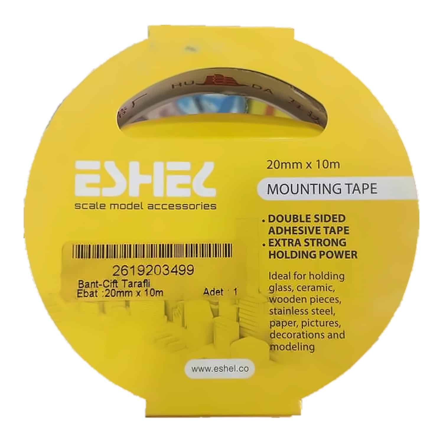 eshel_mounting_tape_white چسب دو طرفه فومی اشل