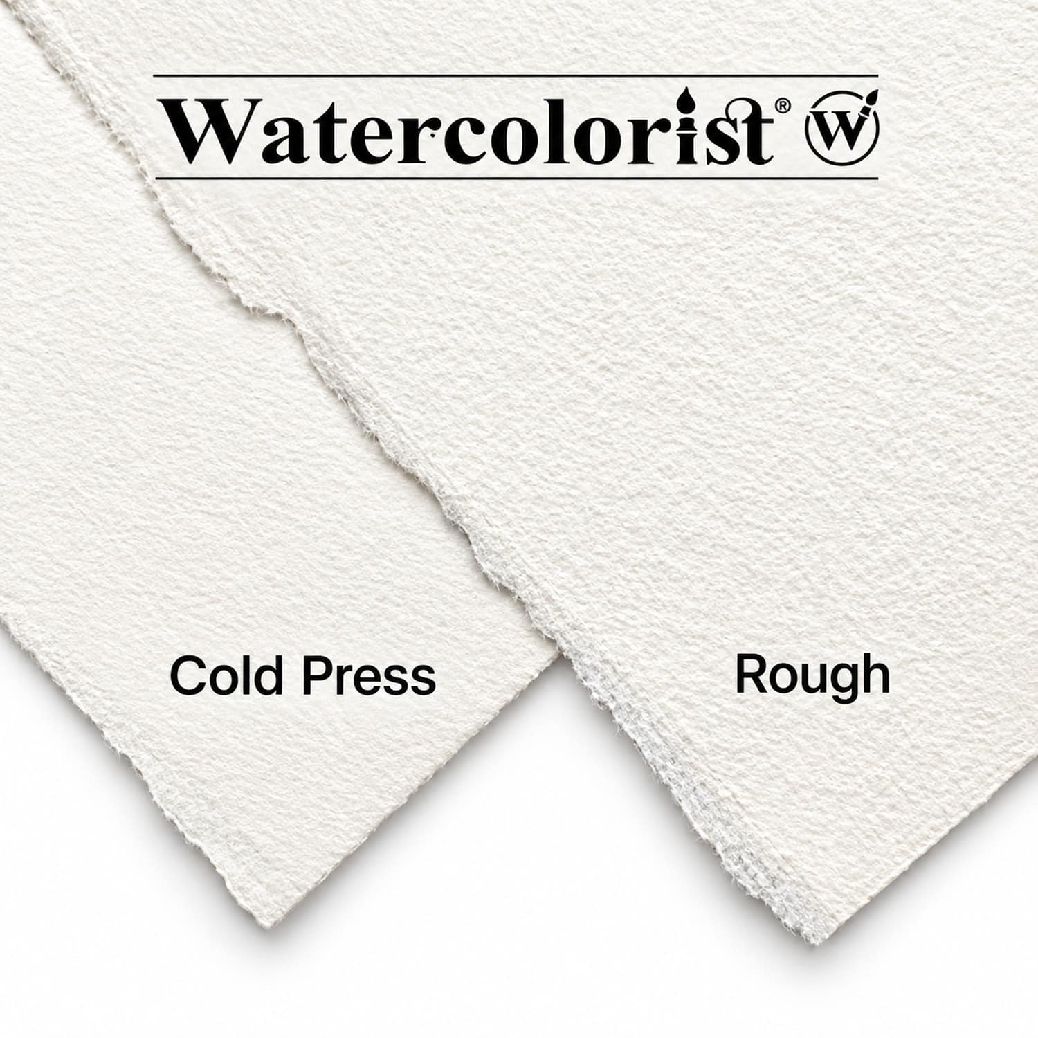 watercolor_paper_clean_1500x1500 مقوا آبرنگ بائوهانگ 300 گرم بافت راف